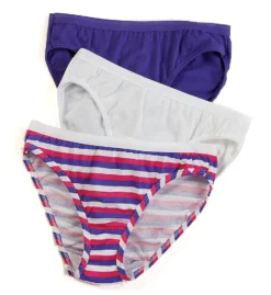 Fruit Of The Loom Cotton Bikini Panty - 3 Pack 3DBIKAS -Pour Moi Bikinis Shop fruit of the loom fotl01 3dbikas cs2
