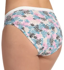 Fruit Of The Loom Cotton Hi-Cut Brief Panties - 3 Pack 3DHICAS -Pour Moi Bikinis Shop fruit of the loom fotl01 3dhicas bs