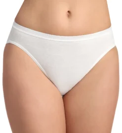 Fruit Of The Loom Cotton Hi-Cut Brief Panties - 3 Pack 3DHICWH -Pour Moi Bikinis Shop fruit of the loom fotl01 3dhicwh fs