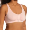Fruit Of The Loom Comfort Cotton Blend Front Close Sports Bra 2 Pack 96014PK