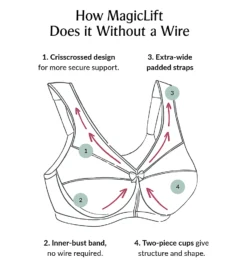 Glamorise Magic Lift Full Figure Wireless Support Bra 1000 -Pour Moi Bikinis Shop glamorise glam01 1000 cs3