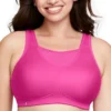 Glamorise No Bounce Cami Sports Bra 1066 -Pour Moi Bikinis Shop glamorise glam01 1066 gs