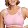 Glamorise No Sweat Mesh Ventilated Wire Free Sports Bra 1068 -Pour Moi Bikinis Shop glamorise glam01 1068 gs