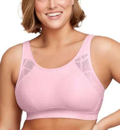 Glamorise No Sweat Mesh Ventilated Wire Free Sports Bra 1068