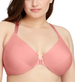 Glamorise Front Close Back Smoothing Wonderwire Bra 1247