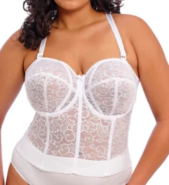 Goddess Lace Longline Bra GD0689 -Pour Moi Bikinis Shop goddess god01 gd0689 cs2