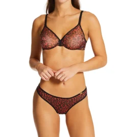 Gossard Glossies Leopard Sheer Bra 13101 -Pour Moi Bikinis Shop gossard gos001 13101 cs4