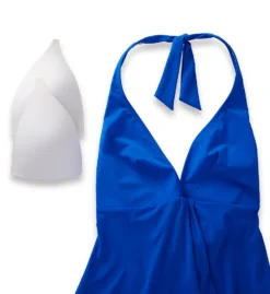 Gottex Lattice Flyaway Halter Tankini Swim Top 18LAT16 -Pour Moi Bikinis Shop gottex gotx01 18lat16 cs2