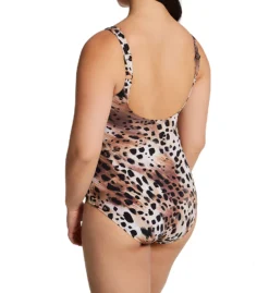 Gottex Animalia East Square Neck One Piece Swimsuit AE174U -Pour Moi Bikinis Shop gottex gotx01 ae174u bs