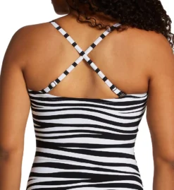 Gottex Dazzle Bandeau One Piece Swimsuit DZ070 -Pour Moi Bikinis Shop gottex gotx01 dz070 cs1