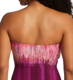 Gottex Moroccan Sky Bandeau One Piece Swimsuit MS070 -Pour Moi Bikinis Shop gottex gotx01 ms070 cs2