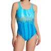 Gottex Moroccan Sky Scoop Neck One Piece Swimsuit MS173U -Pour Moi Bikinis Shop gottex gotx01 ms173u gs