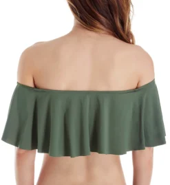 Guria Beachwear Bossa Nova Ruffle Off The Shoulder Swim Top T57BN -Pour Moi Bikinis Shop guria beachwear gur01 t57bn bs