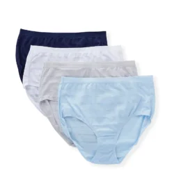 Hanes Ultimate ComfortFlex Fit Brief Panty - 4 Pack 40CFF4 -Pour Moi Bikinis Shop hanes hane01 40cff4 cs2