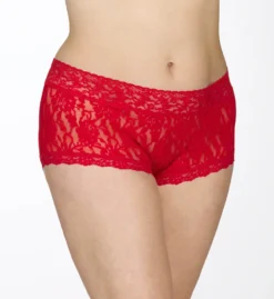 Hanky Panky Signature Lace Plus Wide Band Boyshort Panty 481281X