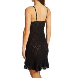 Hanky Panky Signature Lace High-Low Ruffle Chemise 485016 -Pour Moi Bikinis Shop hanky panky hnk001 485016 bs