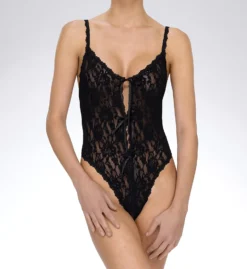 Hanky Panky Racy Signature Open Lace Teddy 488406