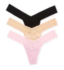 Hanky Panky Dream Low Rise Thong - 3 Pack 6310043 -Pour Moi Bikinis Shop hanky panky hnk001 6310043 cs2