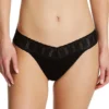 Hanky Panky Eco Rib Original Rise Thong 671181 -Pour Moi Bikinis Shop hanky panky hnk001 671181 gs