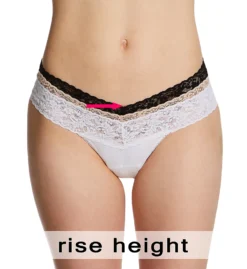 Hanky Panky Supima Cotton Original Rise Thong 891801 -Pour Moi Bikinis Shop hanky panky hnk001 891801 cs6