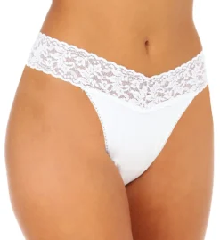 Hanky Panky Supima Cotton Original Rise Thong - 3 Pack 8918013 -Pour Moi Bikinis Shop hanky panky hnk001 8918013 cs1