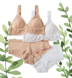 Hanky Panky Supima Cotton Padded Bralette 897601 -Pour Moi Bikinis Shop hanky panky hnk001 897601 cs6