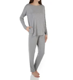 Hanro Natural Elegance Long Sleeve Pajamas 76390