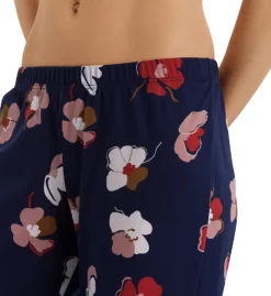 Hanro 100% Cotton Ami Print Knit Sleep Pants 76488 -Pour Moi Bikinis Shop hanro han001 76488 cs1