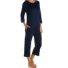 Hanro Natural Comfort Crop Pajama Set 77965 -Pour Moi Bikinis Shop hanro han001 77965 gs