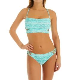 Hot Water Water Temple Longline Bandeau Bikini Swim Top 24WT1060 -Pour Moi Bikinis Shop hot water hw01 24wt1060 cs3