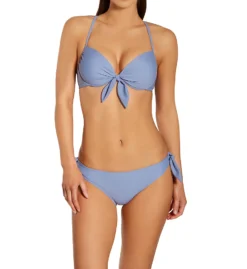 Hot Water Solids Push Up Underwire Bikini Swim Top 24ZZ3060 -Pour Moi Bikinis Shop hot water hw01 24zz3060 cs4