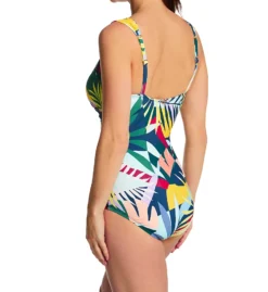Jantzen Tropical Utopia Surplice Mio One Piece Swimsuit 23025M -Pour Moi Bikinis Shop jantzen jtz01 23025m bs