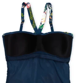 Jantzen Floral Enchantment Clair One Piece Swimsuit 23038M -Pour Moi Bikinis Shop jantzen jtz01 23038m cs6