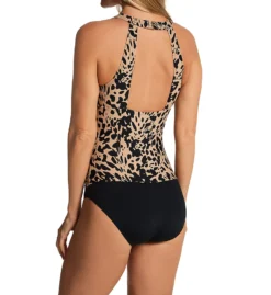 Jantzen Wild Camouflage Grace High Neck H-back One Piece 23122M -Pour Moi Bikinis Shop jantzen jtz01 23122m bs