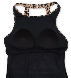 Jantzen Wild Camouflage Grace High Neck H-back One Piece 23122M -Pour Moi Bikinis Shop jantzen jtz01 23122m cs6