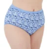 Just My Size Cool Comfort Cotton High Brief Panty - 6 Pack 16156C