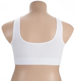 Just My Size By Hanes Pure Comfort Front Closure Wirefree Bra MJ1274 -Pour Moi Bikinis Shop just my size just01 mj1274 bs