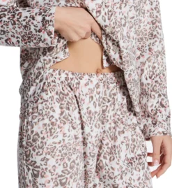 Karen Neuburger Fleece Notch Collar PJ Set With Socks RZ0029 -Pour Moi Bikinis Shop karen neuburger kn001 rz0029 cs4