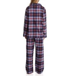 KayAnna Blue Plaid Flannel PJ Set 15175BP -Pour Moi Bikinis Shop kayanna kay001 15175bp bs