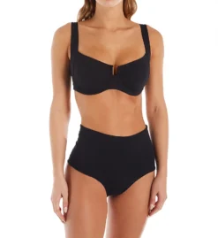 L Space Gold Stars Camellia Bikini Swim Top LSCAT19 -Pour Moi Bikinis Shop l space lspc01 lscat19 cs1