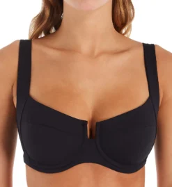 L Space Gold Stars Camellia Bikini Swim Top LSCAT19 -Pour Moi Bikinis Shop l space lspc01 lscat19 fs