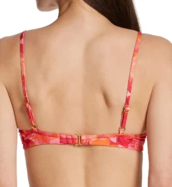 L Space Into The Tropics Rose Swim Top LSRST22 -Pour Moi Bikinis Shop l space lspc01 lsrst22 bs