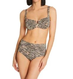 L Space Animal Instinct Camellia Bikini Swim Top SHCAT21 -Pour Moi Bikinis Shop l space lspc01 shcat21 cs1