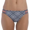 La Blanca Mandala Dream Side Shirred Hipster Swim Bottom LB1JB96 -Pour Moi Bikinis Shop la blanca labl01 lb1jb96 gs