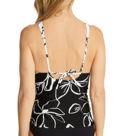 La Blanca Moonlit Silhouette Twist Front Tankini Swim Top LB2CK68 -Pour Moi Bikinis Shop la blanca labl01 lb2ck68 bs