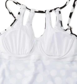 La Blanca Mod For Dot Keyhole High Neck Tankini Swim Top LB2CM85 -Pour Moi Bikinis Shop la blanca labl01 lb2cm85 cs5