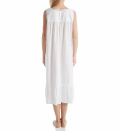 La Cera 100% Cotton Woven Sleeveless Nightgown 1283G -Pour Moi Bikinis Shop la cera lace01 1283g bs