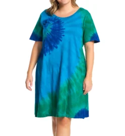 La Cera 100% Cotton Bold Knit Lounge Dress 2522 -Pour Moi Bikinis Shop la cera lace01 2522 cs6