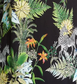 La Cera 100% Cotton Knit Short Sleeve Lounge Dress 2523 -Pour Moi Bikinis Shop la cera lace01 2523 cs3