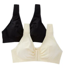 Leading Lady Meryl Front Close Sleep & Leisure Bra - 2 Pack 110PK -Pour Moi Bikinis Shop leading lady lea001 110pk cs2